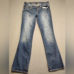 GAP 1969 12/31L Women's Classic Boot Cut Jeans in Light Blue